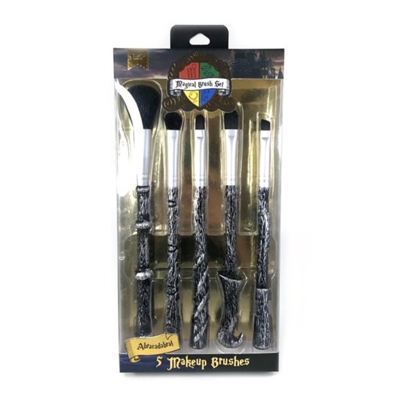Taste Beauty Makeup Harry Potter Wand 5 Pc Makup Brush Set Poshmark